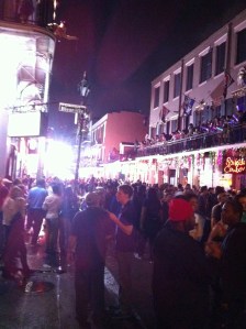 The obligatory Bourbon St. photo.