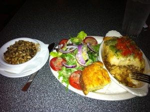 Mmm ... hot tamale pie.