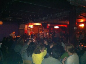 Cruddy picture, but it kinda gives you an idea of the Station Inn.