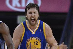 Would you want to take the ball to the rack if this guy was waiting there for you?