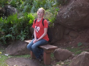 Lara in Hawaii in 2008