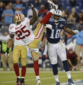 This is how Britt reacted to getting punched in the ribs