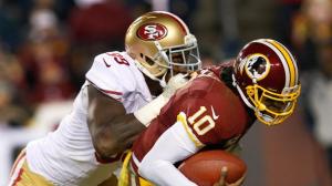 Aldon Smith was back in form last night