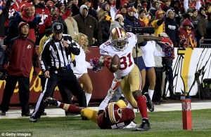 Boldin's first quarter TD got the Niners offense off the schneid