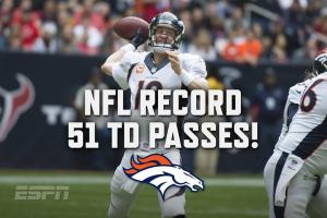 He finished with 55. And also broke the yardage record.