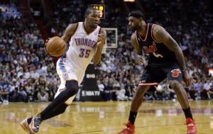 Durant will drive past LeBron on the way to the title